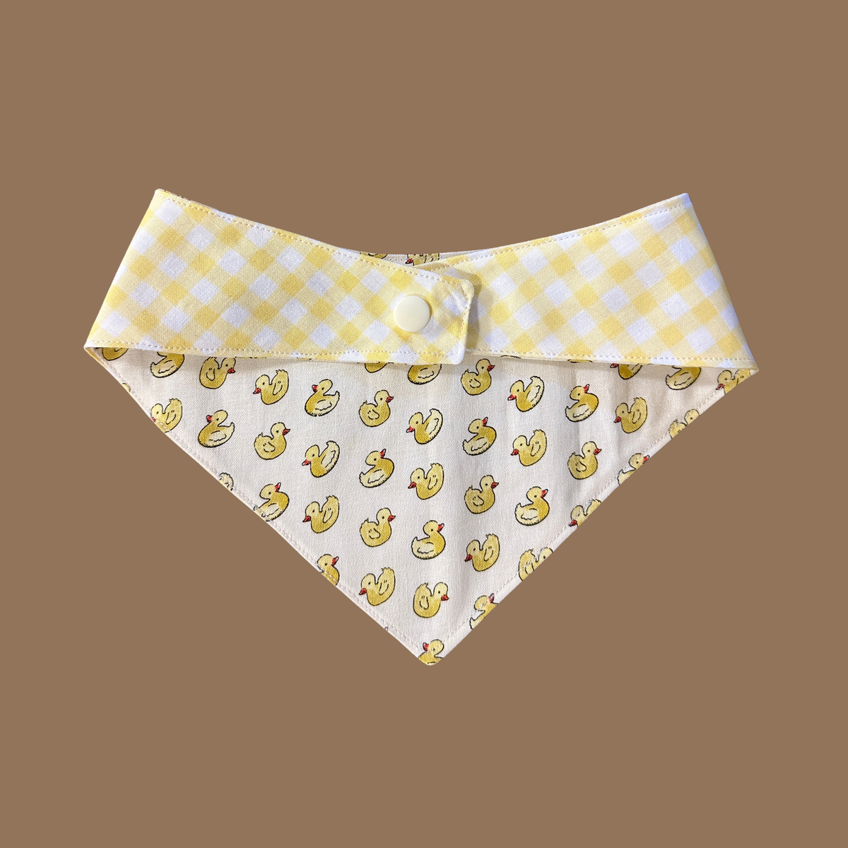 Rubber Ducky Reversible Dog Bandana