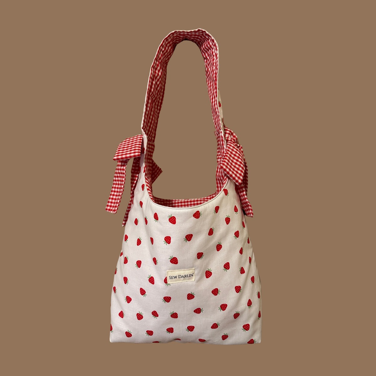 Strawberry Bow Tote