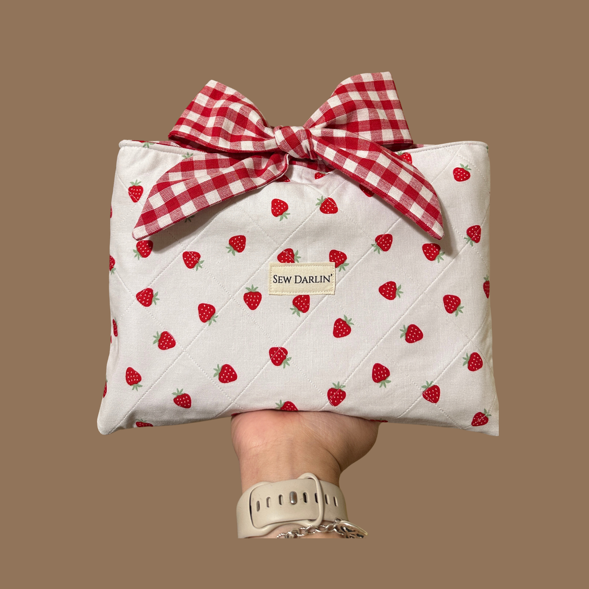 Strawberry Book Sleeve