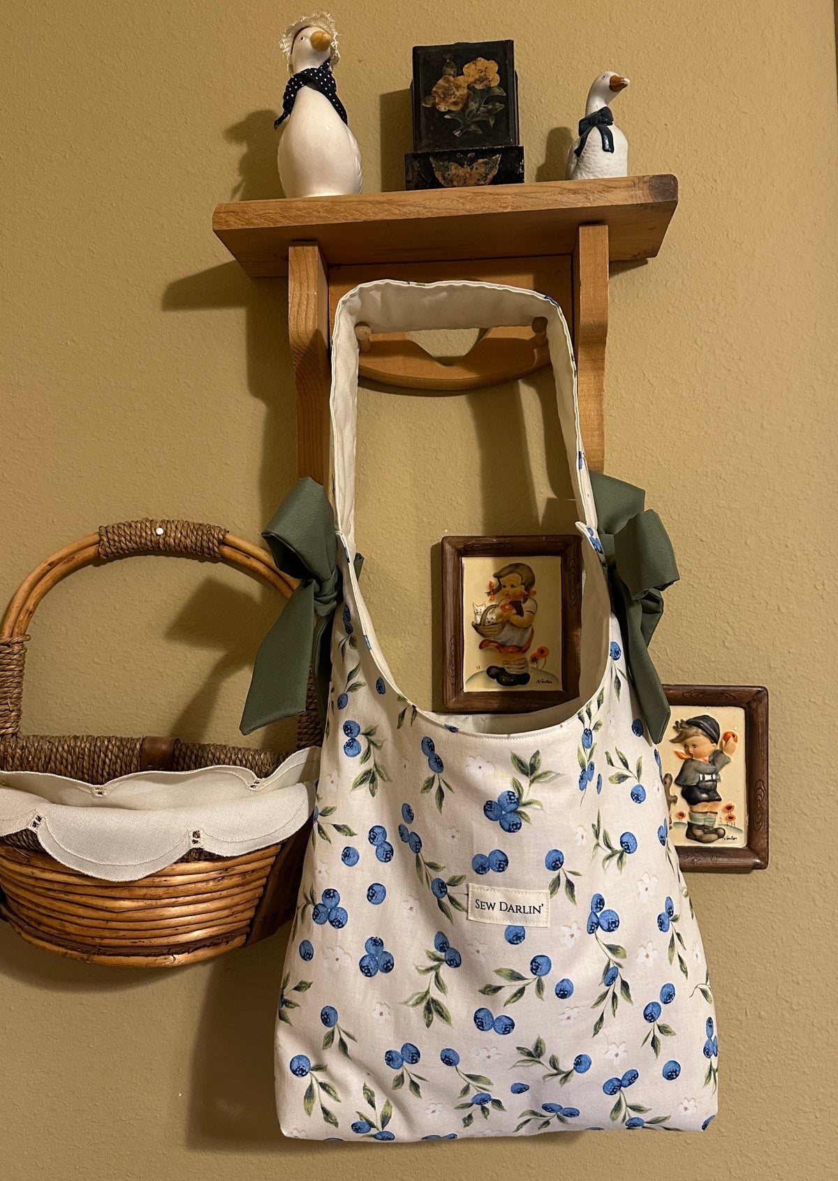 Blueberry Bow Tote