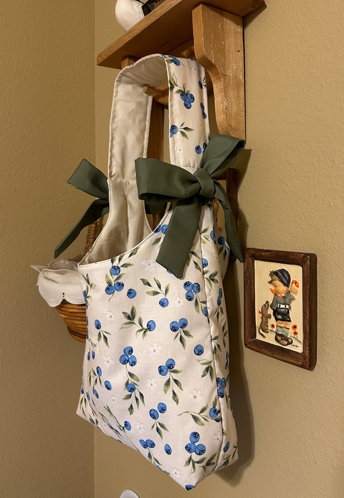 Blueberry Bow Tote